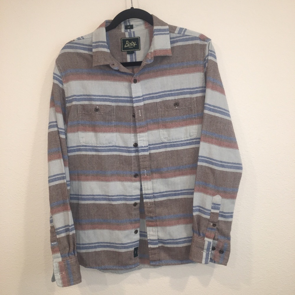 Bixby Nomad slim fit shirt size medium